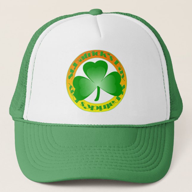 Casquette Chapeau de camion de la Saint Patrick (Devant)