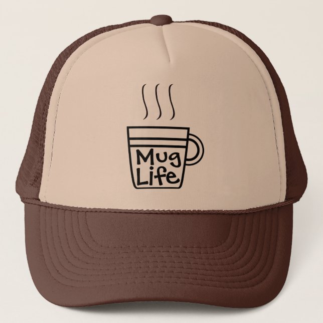 Casquette Chapeau de camion de Mug Life (Devant)