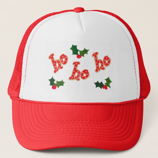 Casquette Chapeau de camion de Noël (Devant)