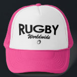 Casquette Chapeau de camion de rugby féminin<br><div class="desc">Rugby Worldwide est une nouvelle collection de vêtements inspirés du rugby basée à Los Angeles. Basketball a Nike, le football a Adidas maintenant rugby aura Rugby Worldwide Apparel! Notre étiquette se concentrera sur le sport sans aucune affiliation avec un pays, une région ou une équipe spécifique et produira des vêtements...</div>