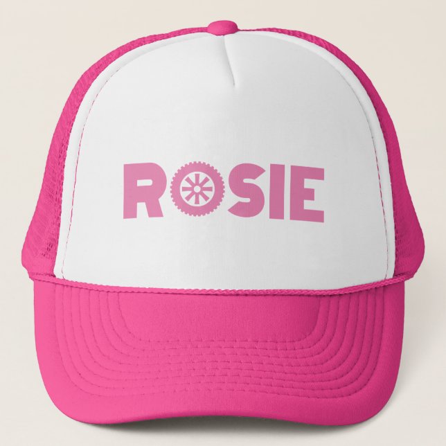 Casquette Chapeau de camion de tête Rosie Petrol (Devant)