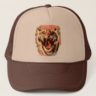 Casquette Chapeau de camion de tigre