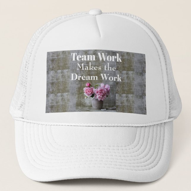 Casquette Chapeau de camion de travail d'équipe (Devant)