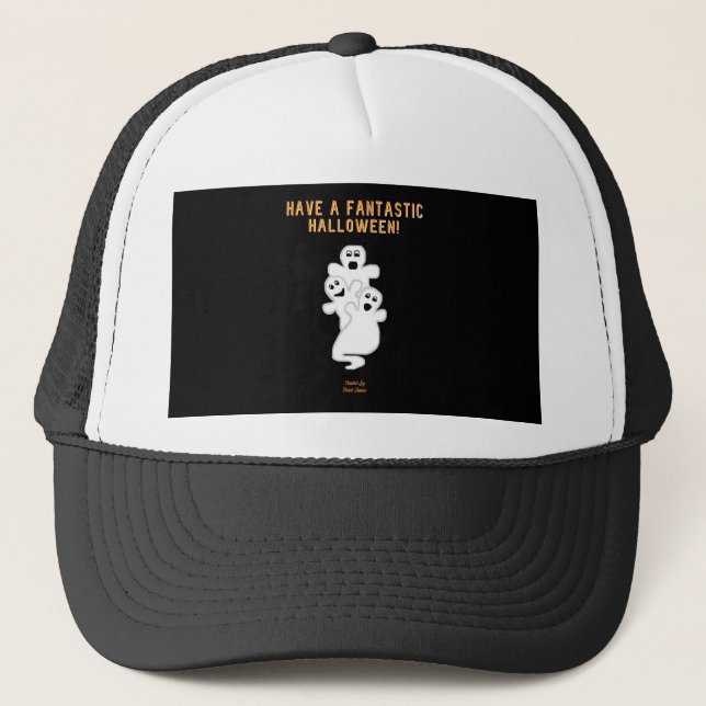 Casquette Chapeau de camion de Trickster Ghosts (Devant)
