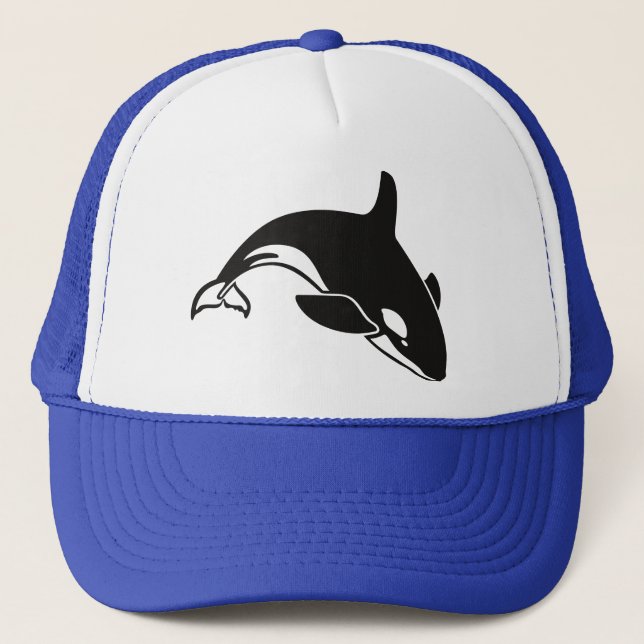 Casquette Chapeau de camion de tueur d'Orca (Devant)