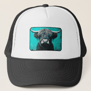 Casquette Chapeau de camion de vache Highland, chapeau de ca