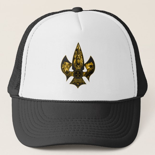 Casquette Chapeau de camion de vitesse Norse (Devant)