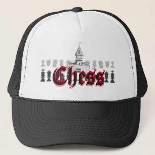 Casquette Chapeau de camion d'échecs