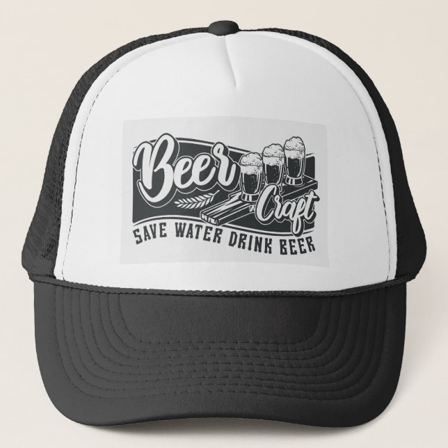 Casquette Chapeau de camion d'embarcation de bière (Devant)