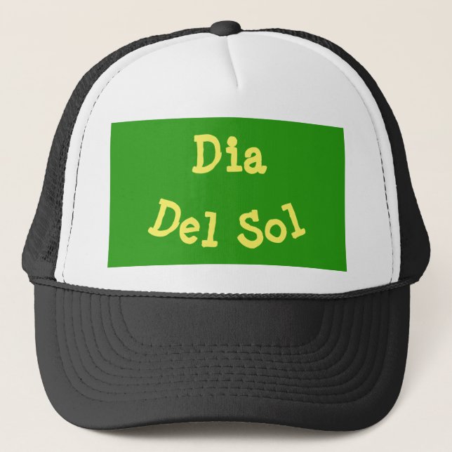 Casquette Chapeau de camion Dia Del Sol (Devant)