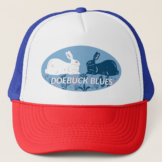 Casquette Chapeau de camion Doebuck Blues (Devant)