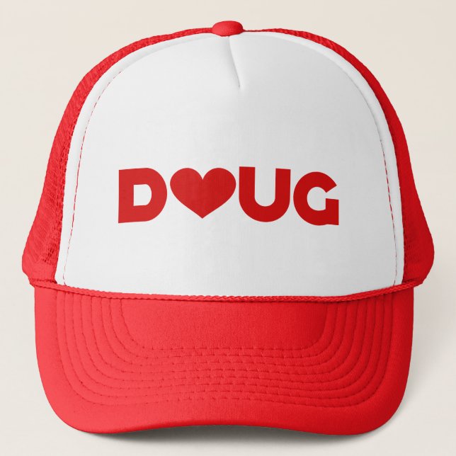 Casquette Chapeau de camion Doug Love (Devant)