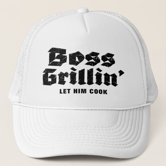 Casquette Chapeau de camion du patron Grillin (Devant)