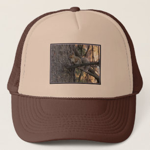 Casquette Chapeau de camion écureuil d'arbre