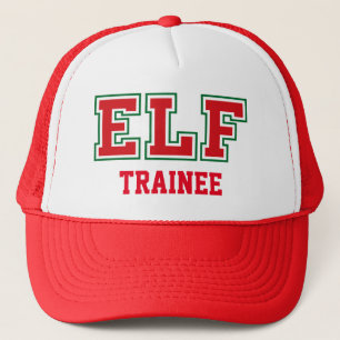 Casquette Chapeau de camion ELF de Noël du stagiaire