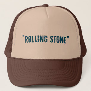 Casquette Chapeau de camion en pierre roulante