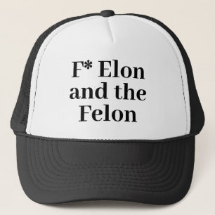 Casquette Chapeau de camion F* Elon