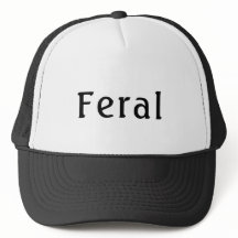 Chapeau de camion feral