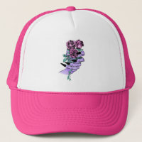 Chapeau de camion gothique Bouquet