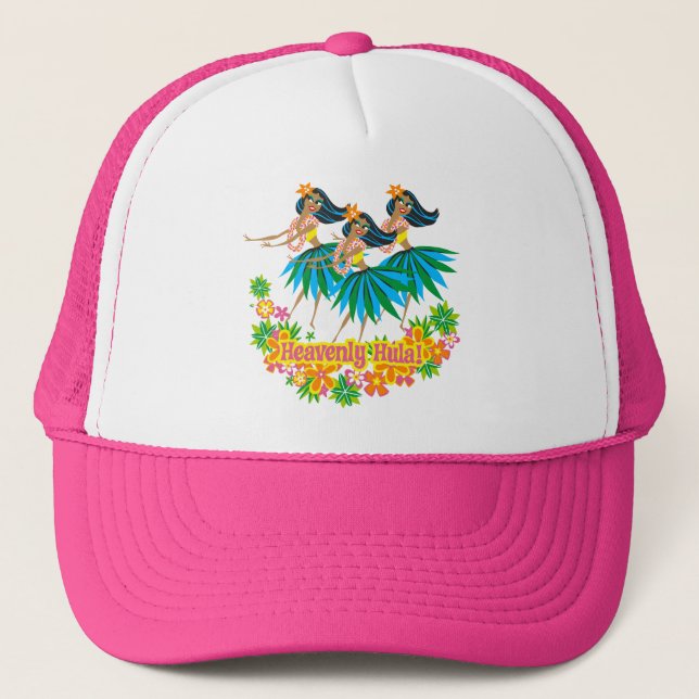 Casquette Chapeau de camion Heavenly Hula (Devant)