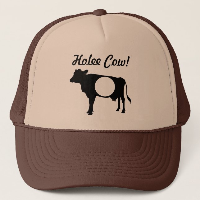 Casquette Chapeau de camion Holee Cow (Devant)