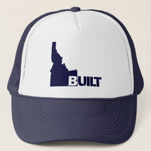 Casquette Chapeau de camion Idaho Construit Centre (bleu fon