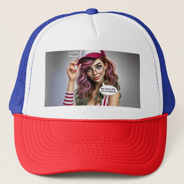 Casquette Chapeau de camion Indie (Devant)