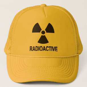 Casquette Chapeau de camion jaune radioactif