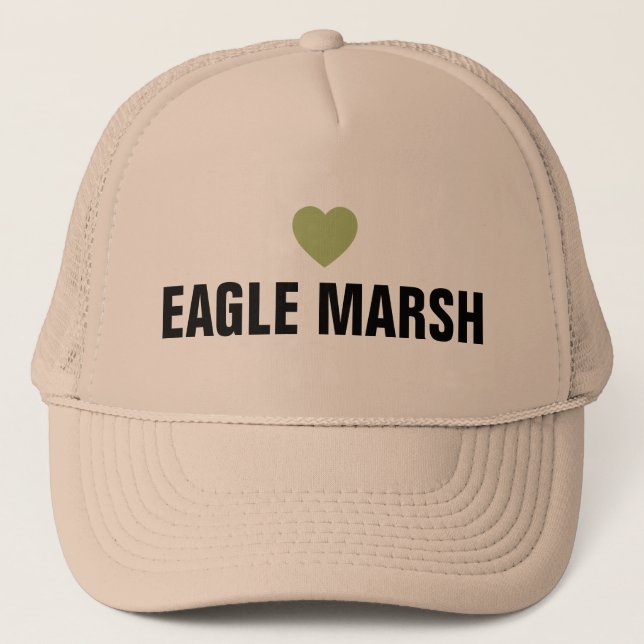 Casquette Chapeau de camion Love Eagle Marsh™ (Devant)