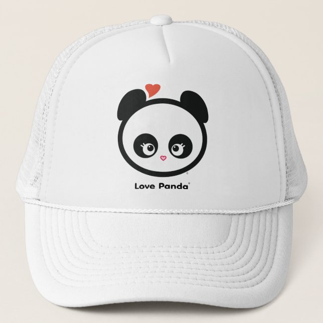 Casquette Chapeau de camion Love Panda® (Devant)