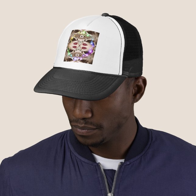 Casquette Chapeau de camion magique (En situation)