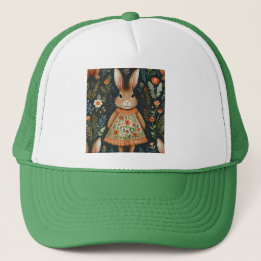 Casquette Chapeau de camion magique Bunny Springtime
