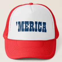 Chapeau de camion Merica pour 4 juillet fête