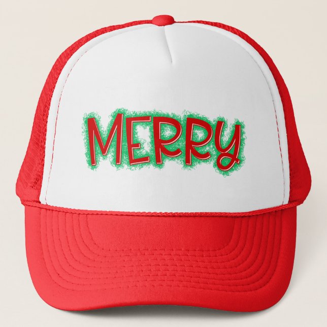 Casquette Chapeau de camion MERRY (Devant)