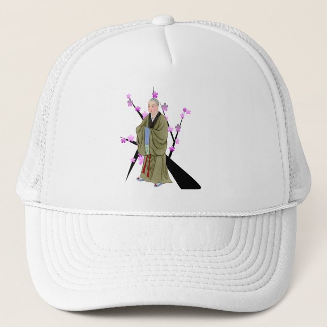 Casquette Chapeau de camion moine bouddhiste (Devant)