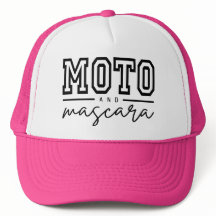 Chapeau de camion moto et mascara Snapback