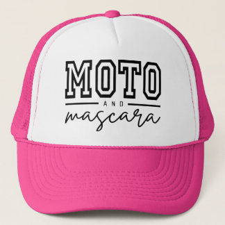 Casquette Chapeau de camion moto et mascara Snapback