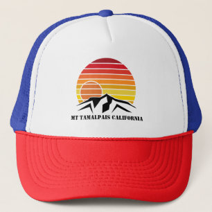 Casquette Chapeau de camion Mt Tamalpais Californie Retro Su