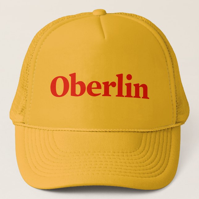 Casquette Chapeau de camion Oberlin (Devant)