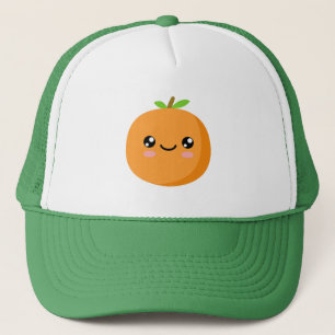 Casquette Chapeau de camion orange