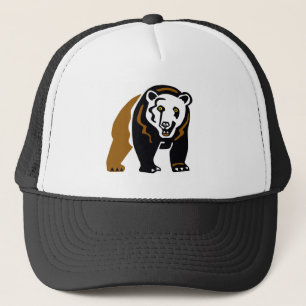 Casquette Chapeau de camion-ours grizzli