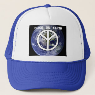 Casquette Chapeau de camion Paix sur Terre