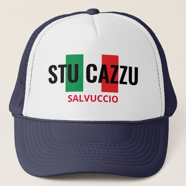 Casquette Chapeau de camion personnalisé Stu Cazzu (Devant)
