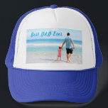 Casquette Chapeau de camion photo personnalisée - Meilleur D<br><div class="desc">Photo et texte personnalisés - Votre propre design - Spécial - Personnalisé Papa / Famille / Amis ou Cadeau personnel - Ajouter votre texte et votre photo - Redimensionner et déplacer ou supprimer et ajouter des éléments / image avec outil de personnalisation. Vous pouvez transférer cette conception à plus de...</div>