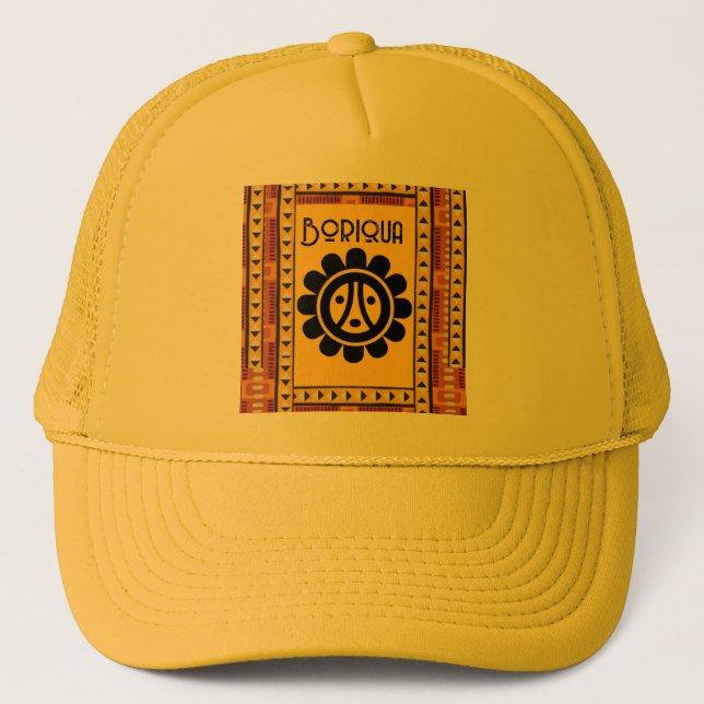 Casquette Chapeau de camion Porto Rico (Devant)