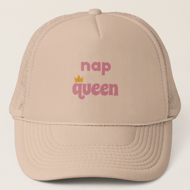 Casquette Chapeau de camion Queen Nap (Devant)