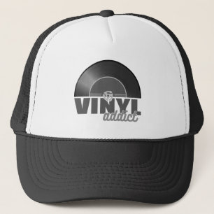 Casquette Chapeau de camion Retro 45 tr/min Vinyl Addict - V