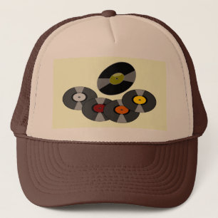 Casquette Chapeau de camion Retro Records - Brown/beige