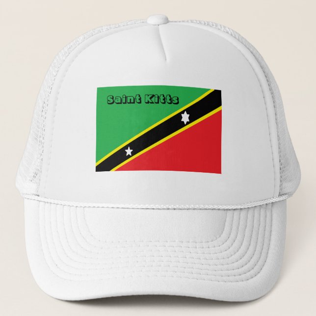 Casquette Chapeau de camion Saint-kitts (Devant)
