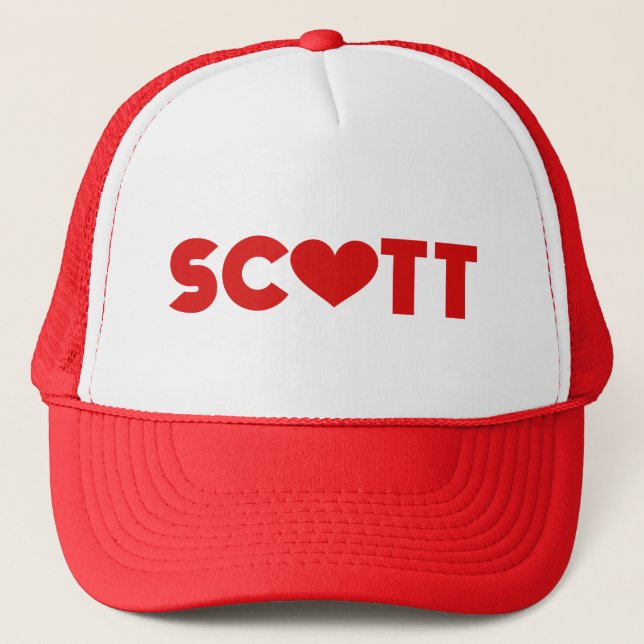 Casquette Chapeau de camion Scott Love (Devant)